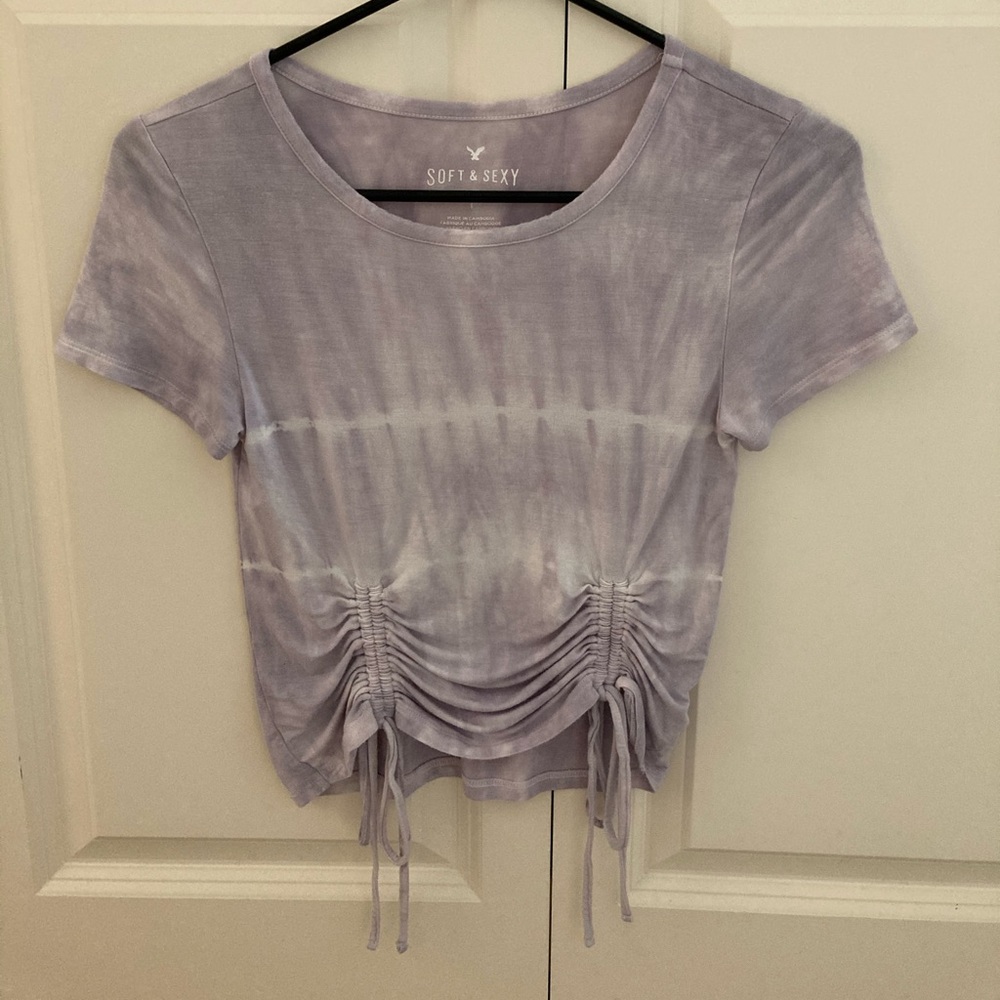 American eagle tie dye top